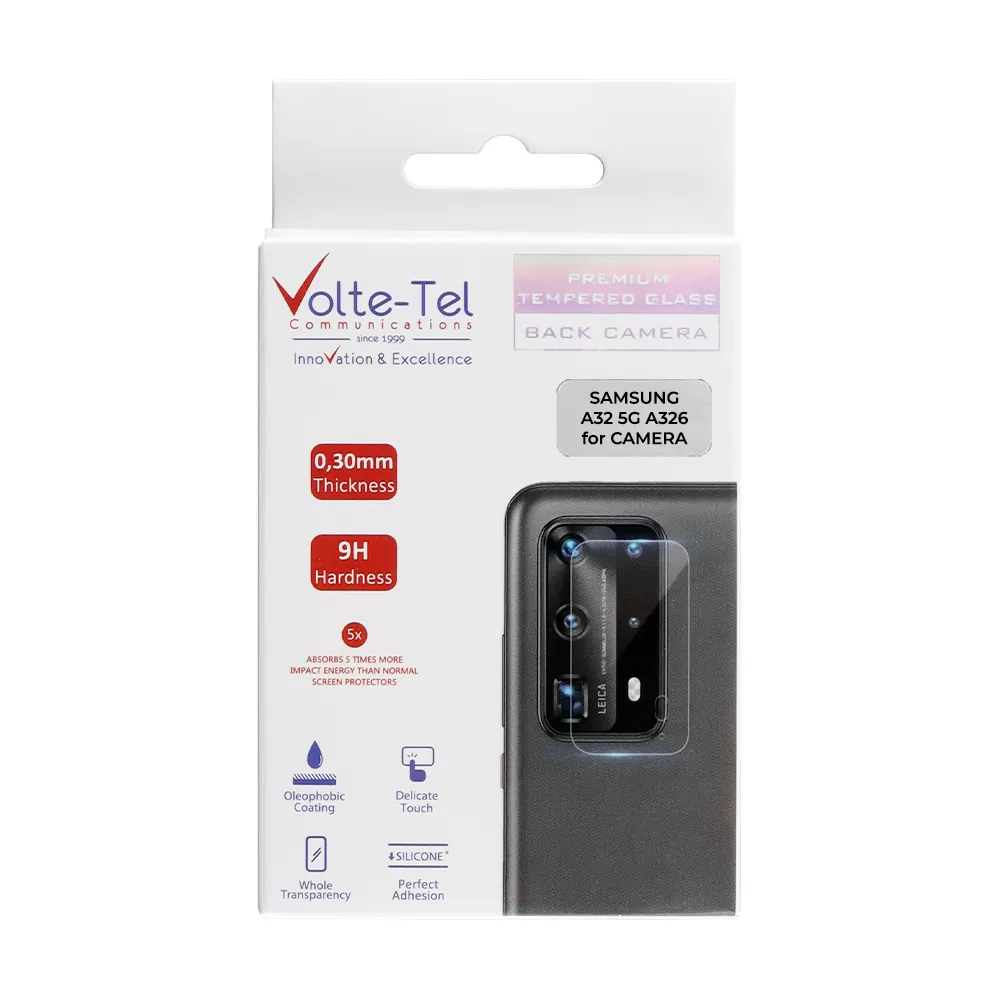 VOLTE-TEL CAMERA TEMPERED GLASS SAMSUNG A32 5G A326 6.5in 9H 0.30mm - Image 2
