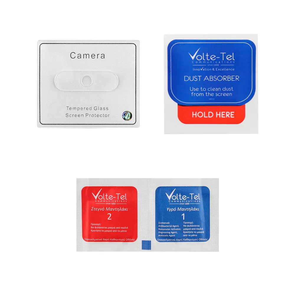 VOLTE-TEL CAMERA TEMPERED GLASS XIAOMI REDMI 9A/REDMI 9AT 6.53in 9H 0.30mm - Image 5