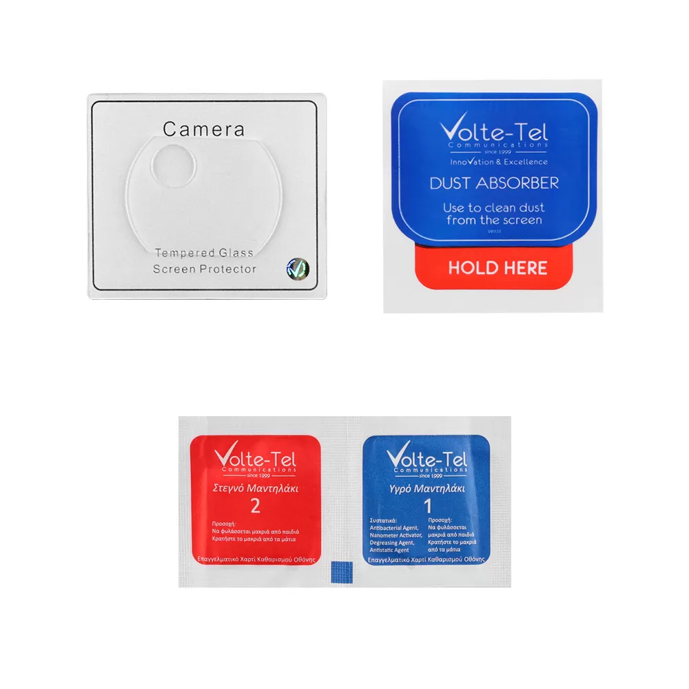 VOLTE-TEL CAMERA TEMPERED GLASS XIAOMI REDMI NOTE 9T 5G 6.53in 9H 0.30mm - Image 5