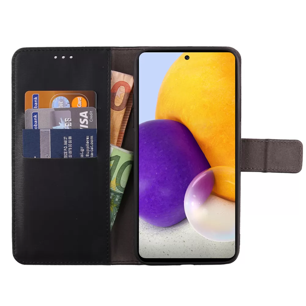 VOLTE-TEL ALLURE ΘΗΚΗ SAMSUNG A72 A725/A726 6.7in  MAGNET BOOK STAND CLIP BLACK - Image 5