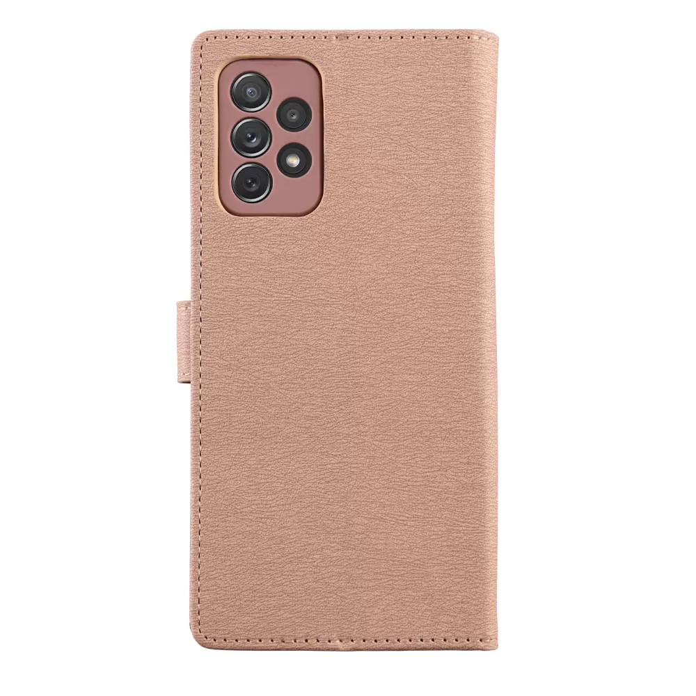 VOLTE-TEL ALLURE ΘΗΚΗ SAMSUNG A72 A725/A726 6.7in  MAGNET BOOK STAND CLIP GOLD - Image 7
