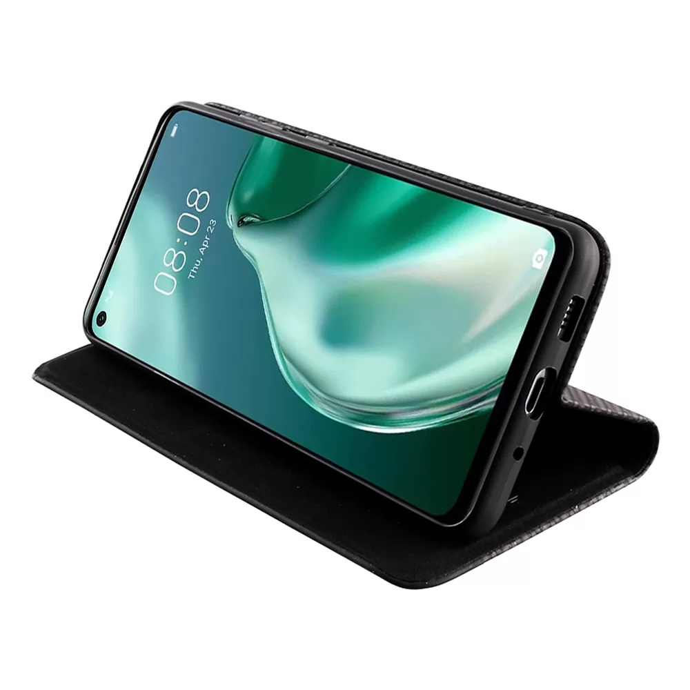 IDOL 1991 ELITE ΘΗΚΗ HUAWEI P40 LITE 5G 6.5in  ANTI-RFID BOOK STAND BLACK - Image 4