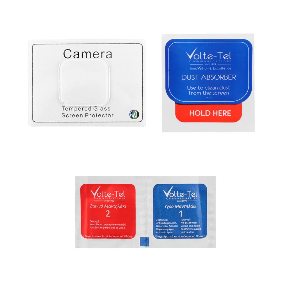 VOLTE-TEL CAMERA TEMPERED GLASS SAMSUNG A12 A125/A12 NACHO A127 6.5in 9H 0.30mm - Image 5