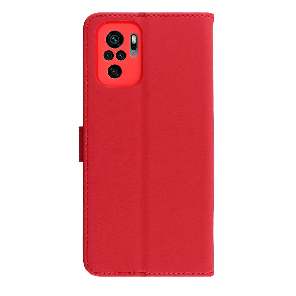 VOLTE-TEL ALLURE ΘΗΚΗ XIAOMI REDMI NOTE 10 4G/NOTE 10S 6.43in  MAGNET BOOK STAND CLIP RED - Image 7
