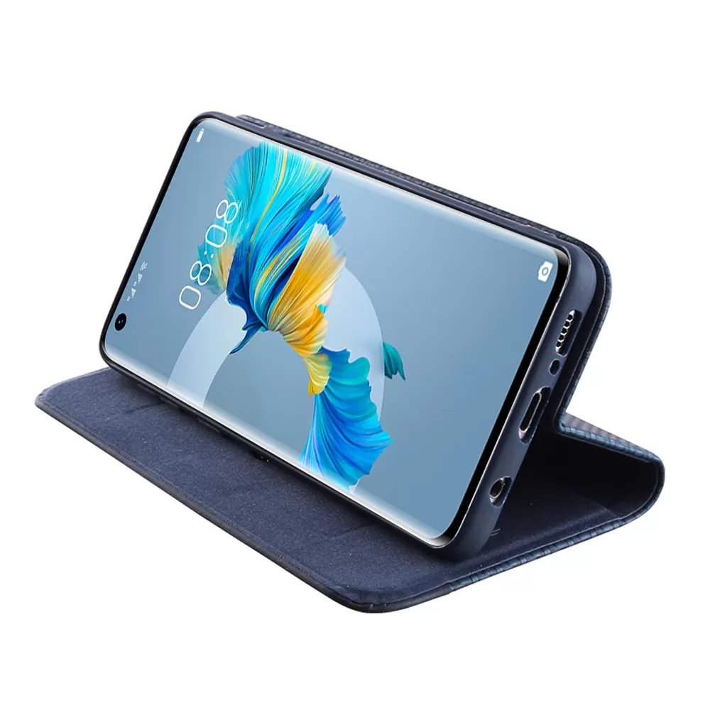 IDOL 1991 ELITE ΘΗΚΗ HUAWEI MATE 40 6.5in  ANTI-RFID BOOK STAND BLUE - Image 4