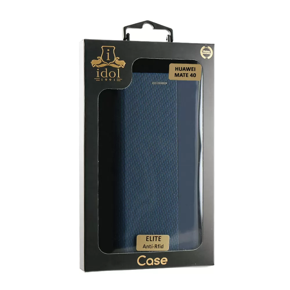 IDOL 1991 ELITE ΘΗΚΗ HUAWEI MATE 40 6.5in  ANTI-RFID BOOK STAND BLUE - Image 2