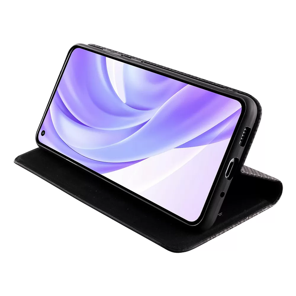 IDOL 1991 ELITE ΘΗΚΗ XIAOMI MI 11 LITE/MI 11 LITE 5G 6.55in  ANTI-RFID BOOK STAND BLACK - Image 4