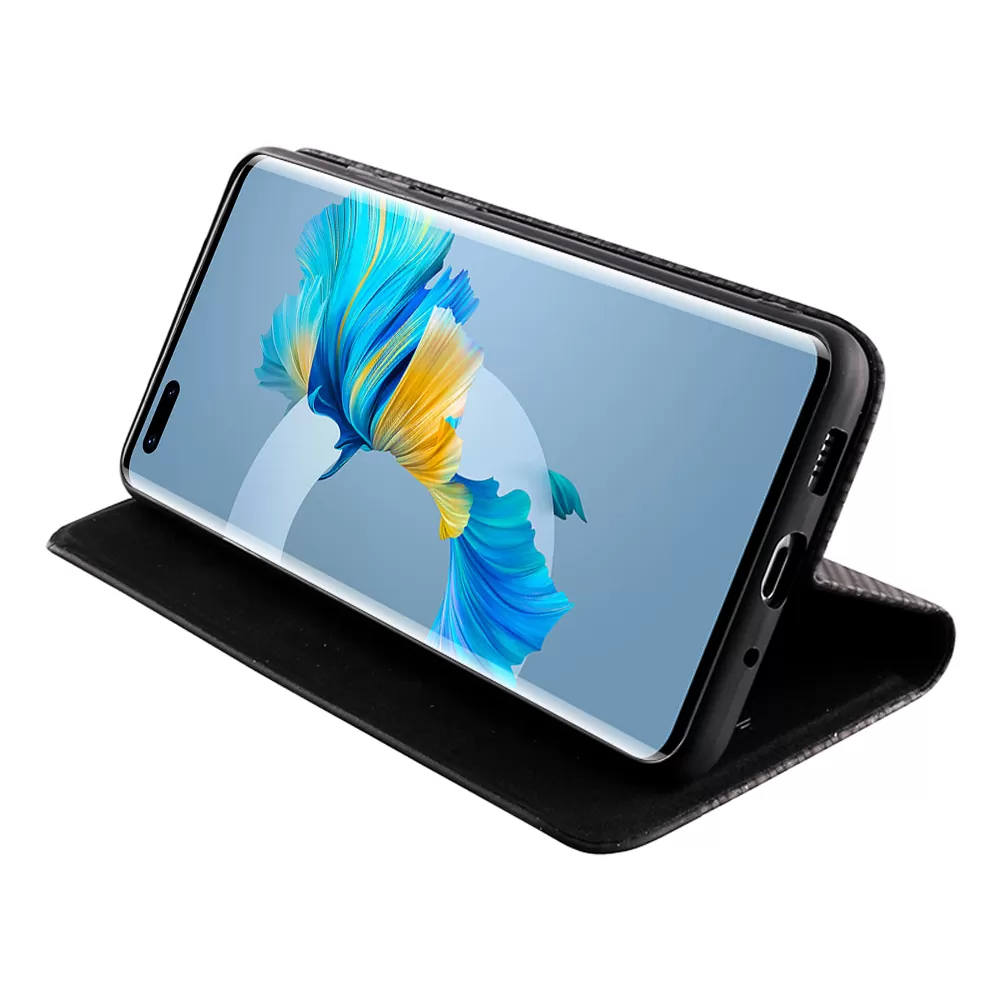 IDOL 1991 ELITE ΘΗΚΗ HUAWEI MATE 40 PRO 6.76in  ANTI-RFID BOOK STAND BLACK - Image 4