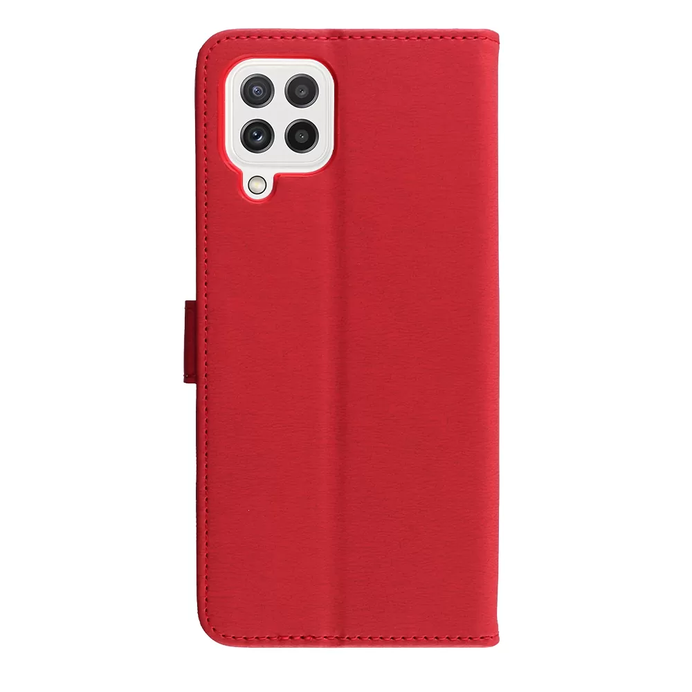 VOLTE-TEL ALLURE ΘΗΚΗ SAMSUNG A22 4G A225 6.4in  MAGNET BOOK STAND CLIP RED - Image 7
