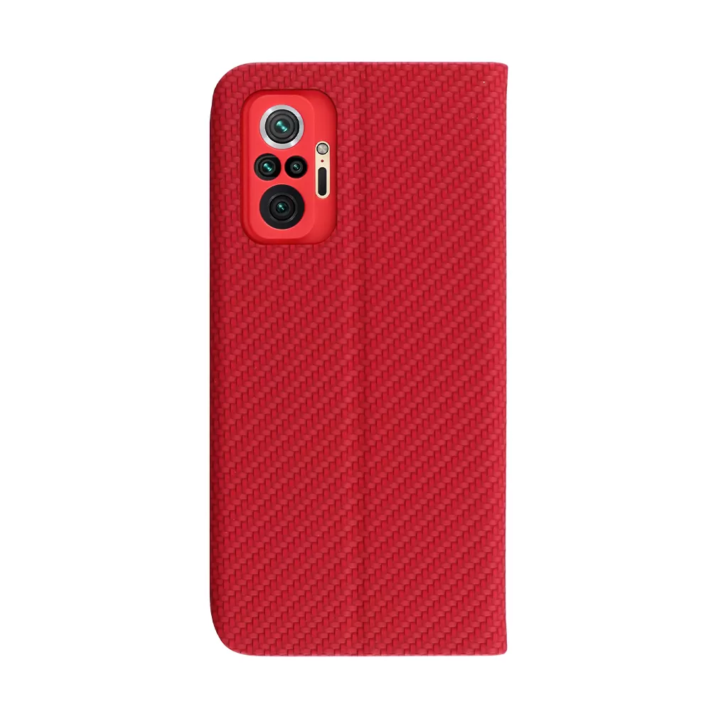IDOL 1991 ELITE ΘΗΚΗ XIAOMI REDMI NOTE 10 PRO 6.67in  ANTI-RFID BOOK STAND RED - Image 7
