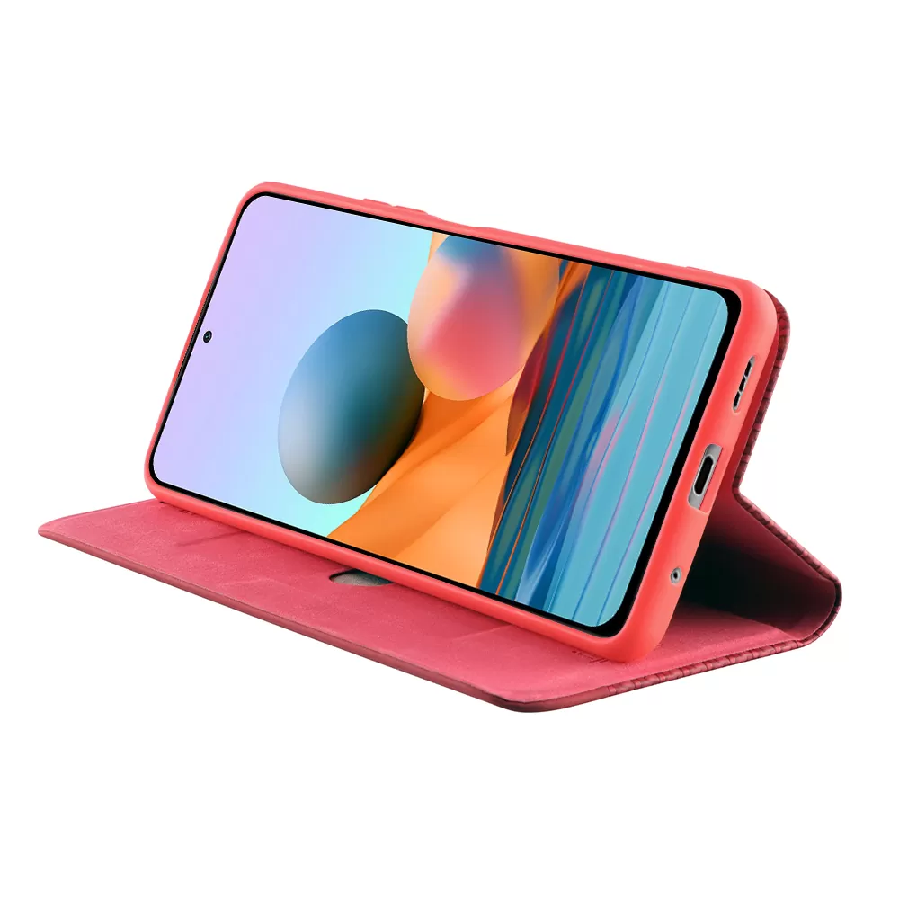IDOL 1991 ELITE ΘΗΚΗ XIAOMI REDMI NOTE 10 PRO 6.67in  ANTI-RFID BOOK STAND RED - Image 4