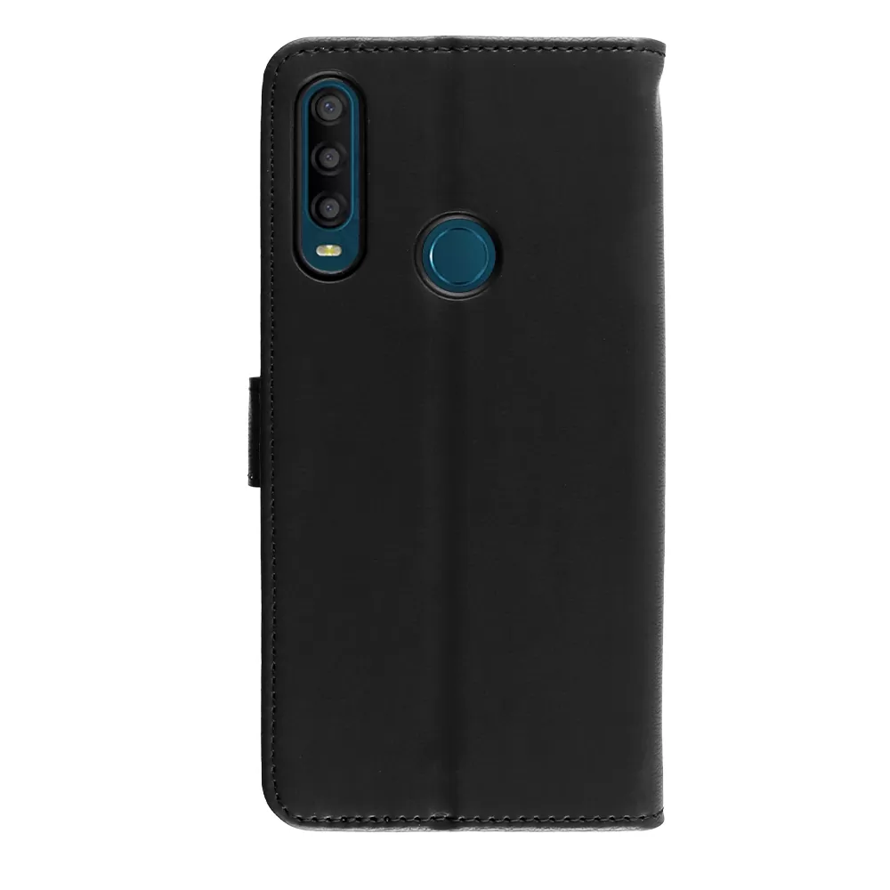 VOLTE-TEL ALLURE ΘΗΚΗ ALCATEL 1SE 2020 5030D/5030F/5030U 6.22in  MAGNET BOOK STAND CLIP BLACK - Image 5