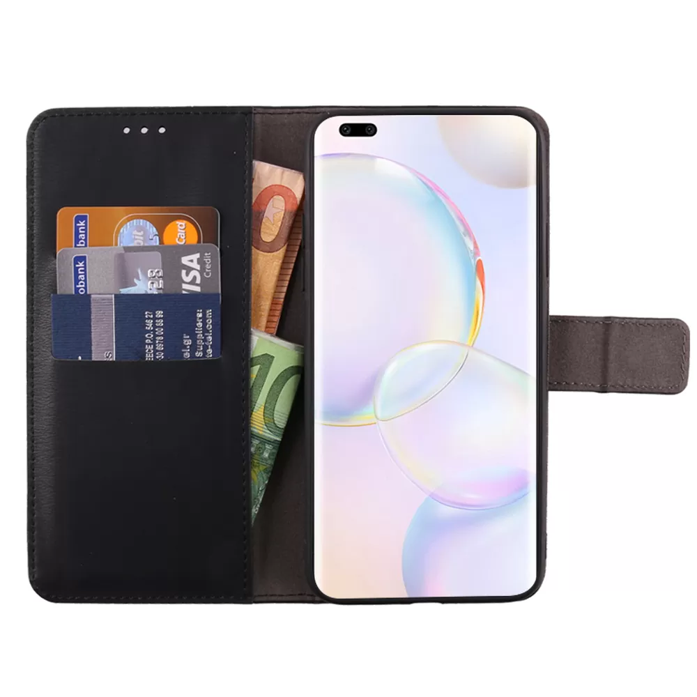VOLTE-TEL ALLURE ΘΗΚΗ HONOR 50 PRO 6.72in  MAGNET BOOK STAND CLIP BLACK - Image 3