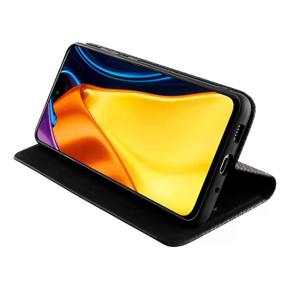 IDOL 1991 ELITE ΘΗΚΗ XIAOMI POCO M3 PRO 4G/POCO M3 PRO 5G 6.5in  ANTI-RFID BOOK STAND BLACK - Image 4