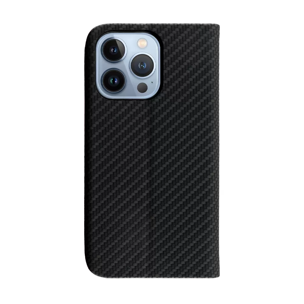 IDOL 1991 ELITE ΘΗΚΗ IPHONE 13 PRO 6.1in  ANTI-RFID BOOK STAND BLACK - Image 7