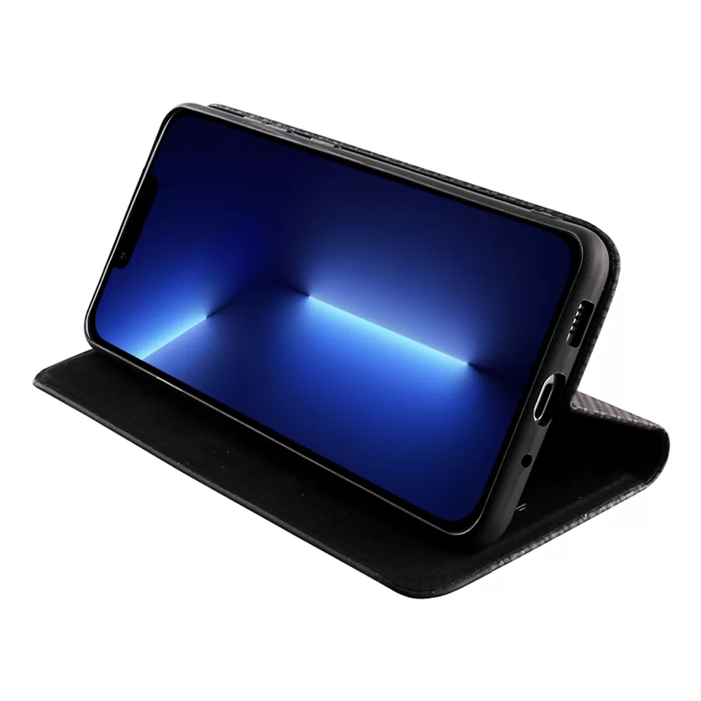 IDOL 1991 ELITE ΘΗΚΗ IPHONE 13 PRO 6.1in  ANTI-RFID BOOK STAND BLACK - Image 4