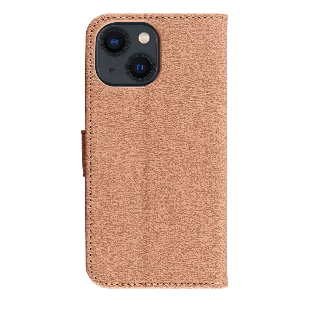 VOLTE-TEL ALLURE ΘΗΚΗ IPHONE 13 MINI 5.4in  MAGNET BOOK STAND CLIP GOLD - Image 7