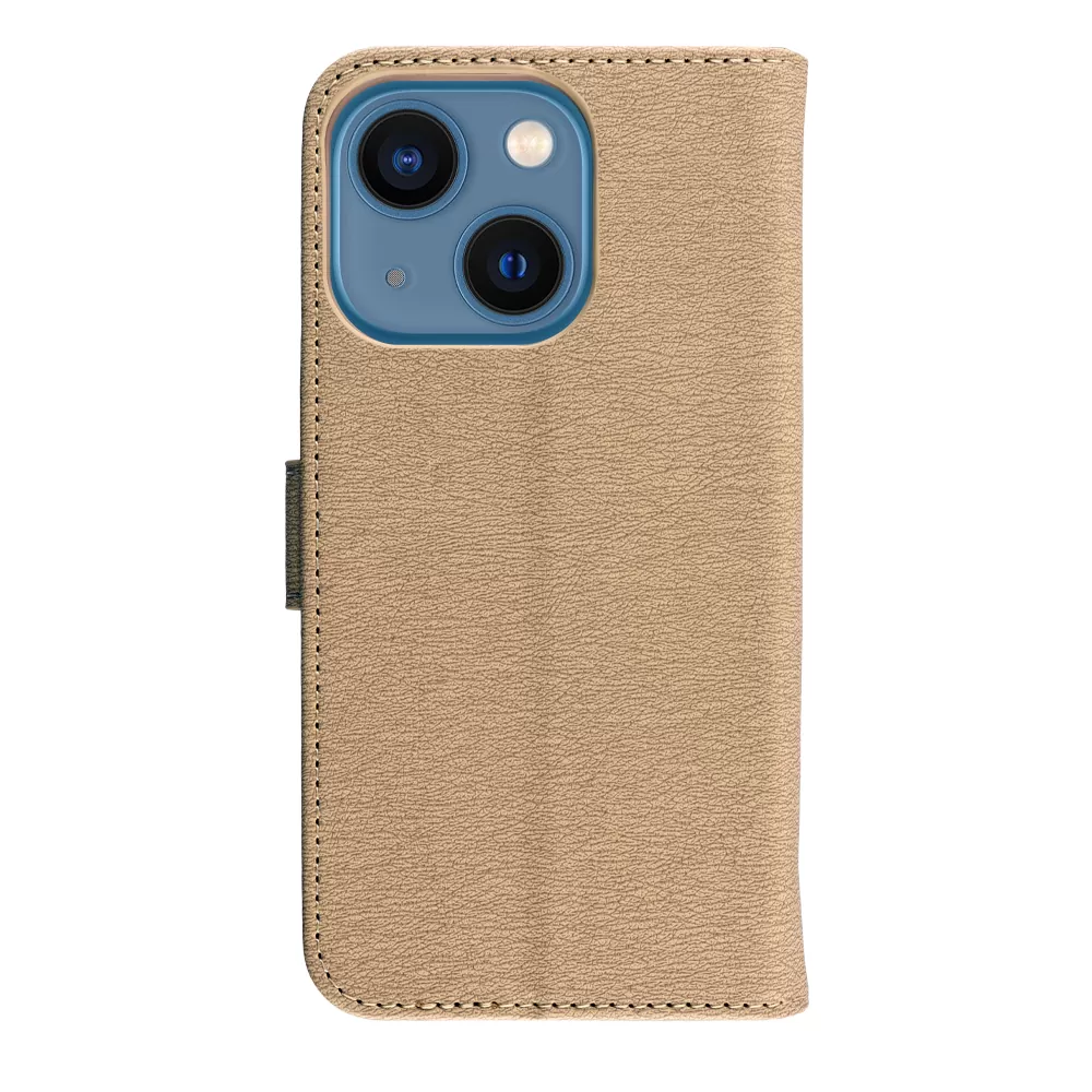 VOLTE-TEL ALLURE ΘΗΚΗ IPHONE 13 PRO 6.1in  MAGNET BOOK STAND CLIP GOLD - Image 7