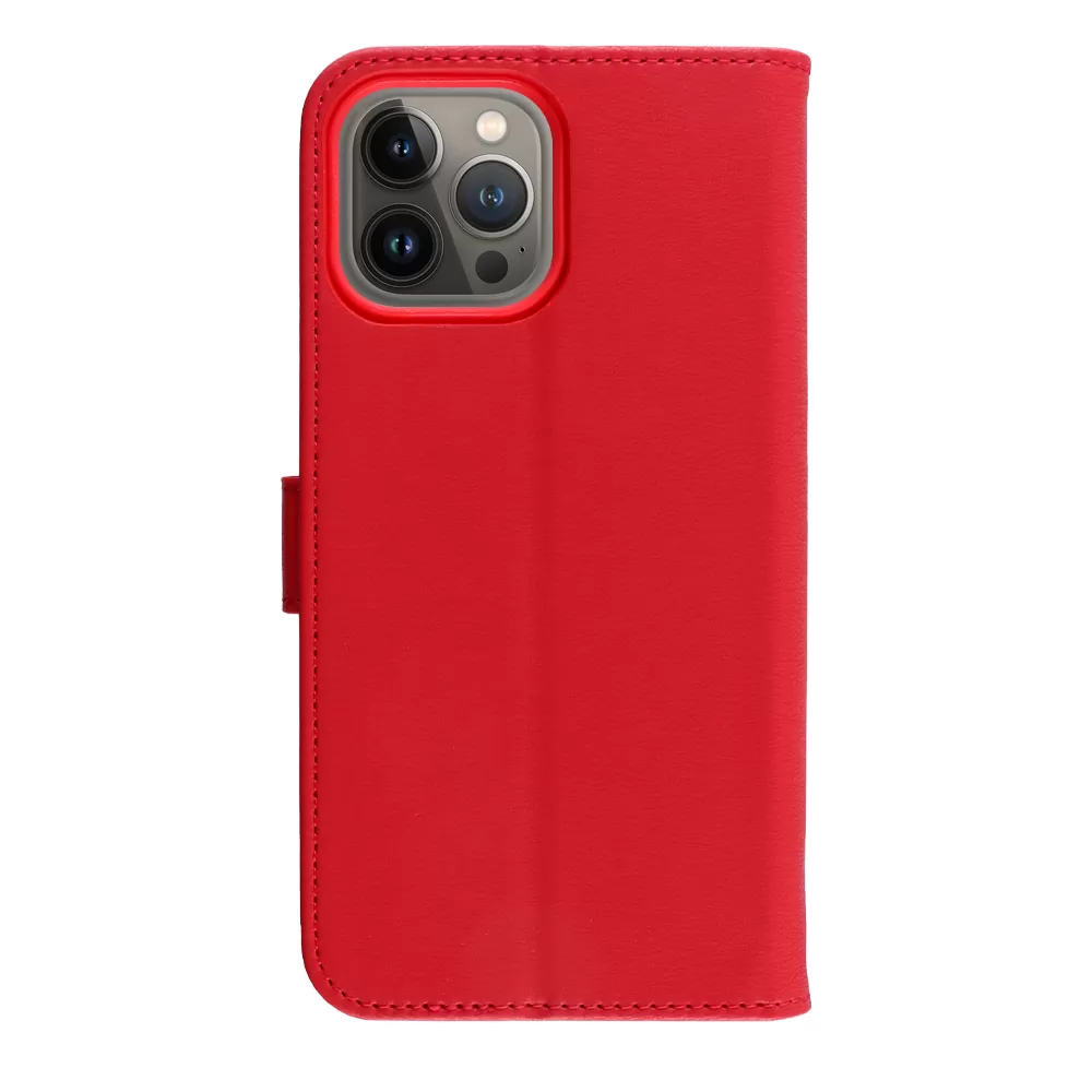 VOLTE-TEL ALLURE ΘΗΚΗ IPHONE 13 PRO MAX 6.7in  MAGNET BOOK STAND CLIP RED - Image 7