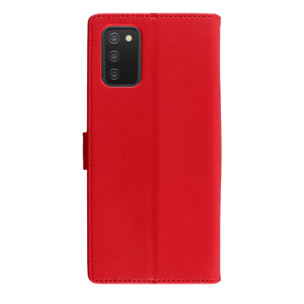VOLTE-TEL ALLURE ΘΗΚΗ SAMSUNG A03s A037 6.5in  MAGNET BOOK STAND CLIP RED - Image 7