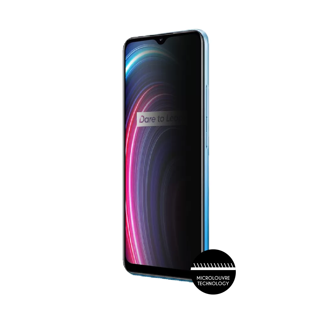 IDOL 1991 PRIVACY ANTISPY TEMPERED GLASS REALME C21Y/C25Y 6.5in 9H 0.25mm SEMI CURVED FULL GLUE BLACK - Image 6