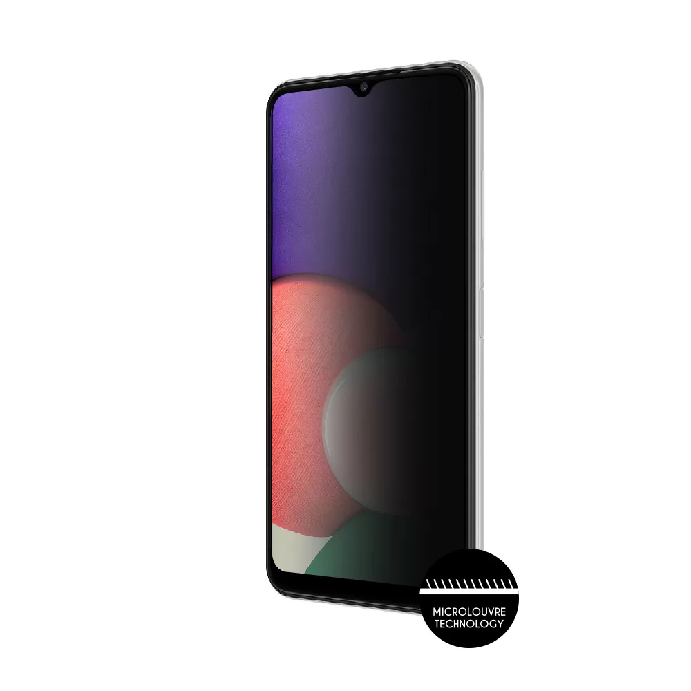 IDOL 1991 PRIVACY ANTISPY TEMPERED GLASS SAMSUNG A22 5G A226 6.6in 9H 0.25mm SEMI CURVED FULL GLUE BLACK - Image 6