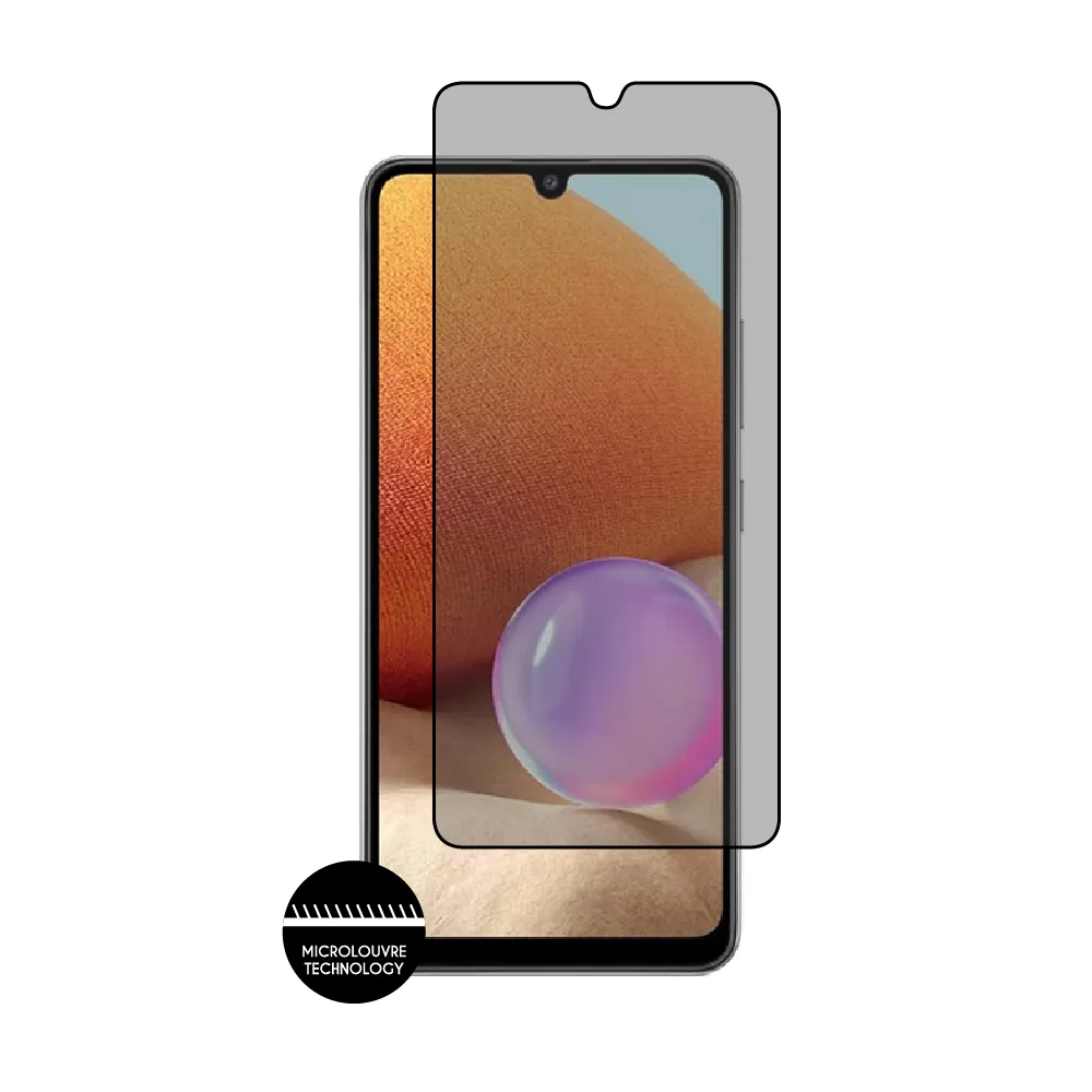 IDOL 1991 PRIVACY ANTISPY TEMPERED GLASS SAMSUNG A32 4G A325 6.4in 9H 0.25mm SEMI CURVED FULL GLUE BLACK - Image 7