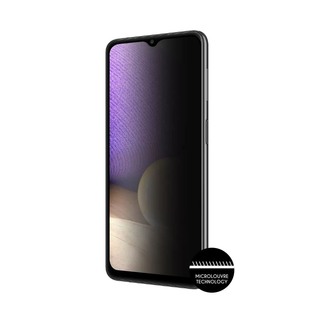 IDOL 1991 PRIVACY ANTISPY TEMPERED GLASS SAMSUNG A32 5G A326 6.5in 9H 0.25mm SEMI CURVED FULL GLUE BLACK - Image 6