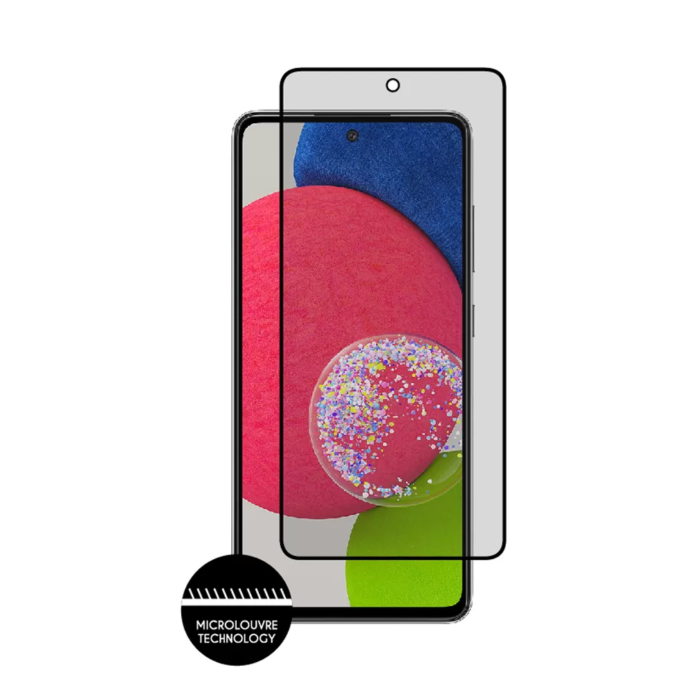 IDOL 1991 PREMIUM PRIVACY ANTISPY TEMPERED GLASS SAMSUNG A52S/A52 A525/A526/A528 6.5in 9H 0.25mm SEMI CURVED FULL GLUE BLACK - Image 6