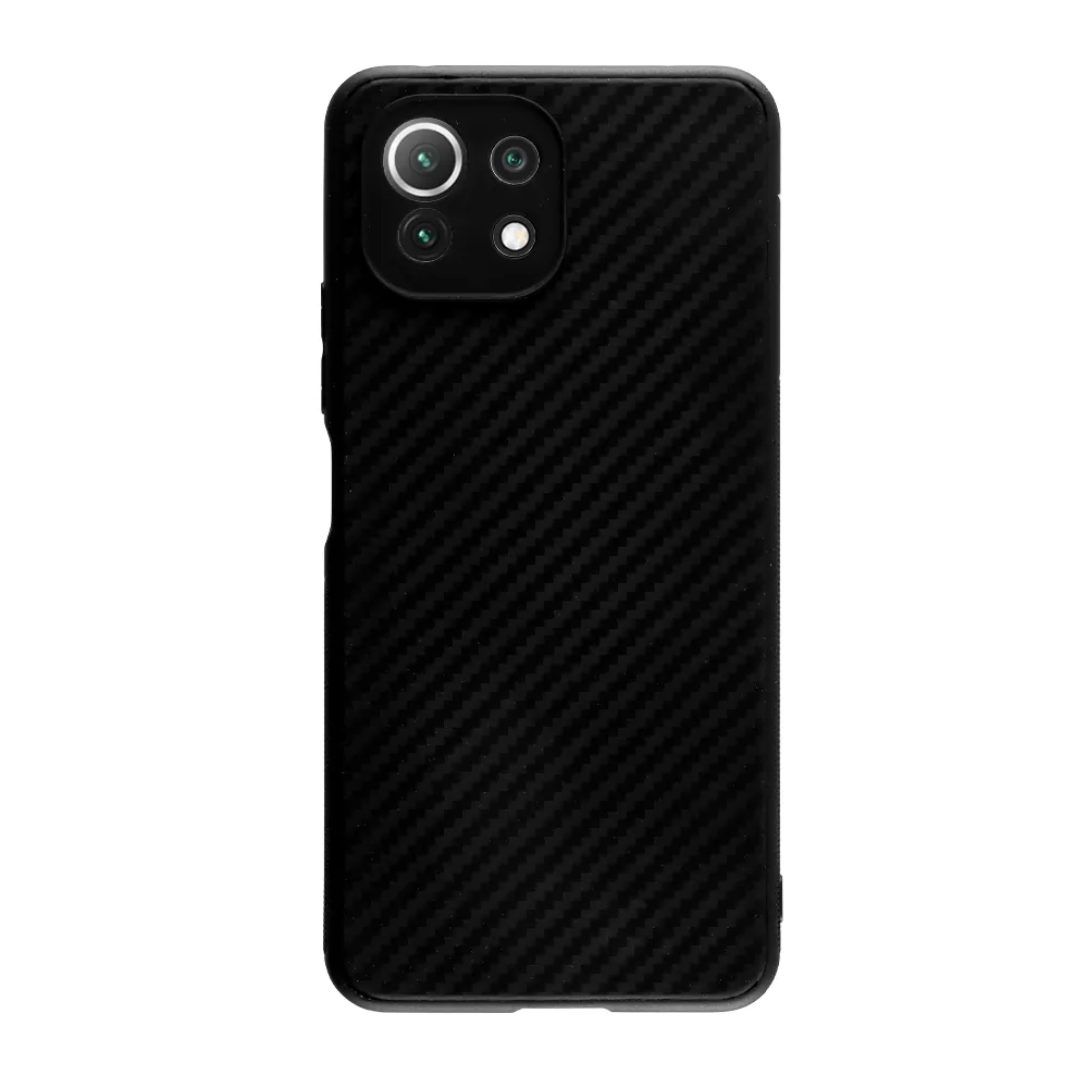 VOLTE-TEL CARBON ΘΗΚΗ XIAOMI MI 11 LITE 4G 6.55in  CAMERA PROTECTIVE BLACK - Image 5