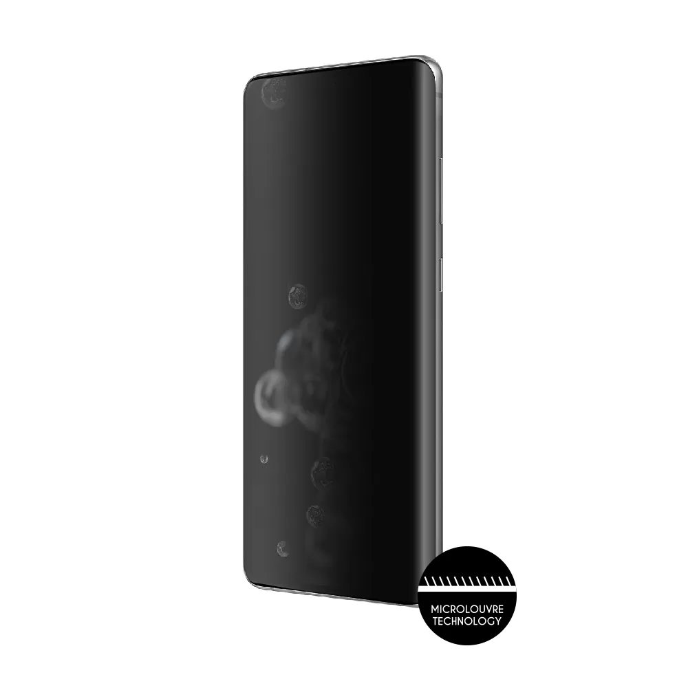 IDOL 1991 PRIVACY ANTISPY TEMPERED GLASS SAMSUNG S20 ULTRA G988 6.9in 9H 0.25mm 3D SEMI CURVED EDGE GLUE BLACK - Image 6