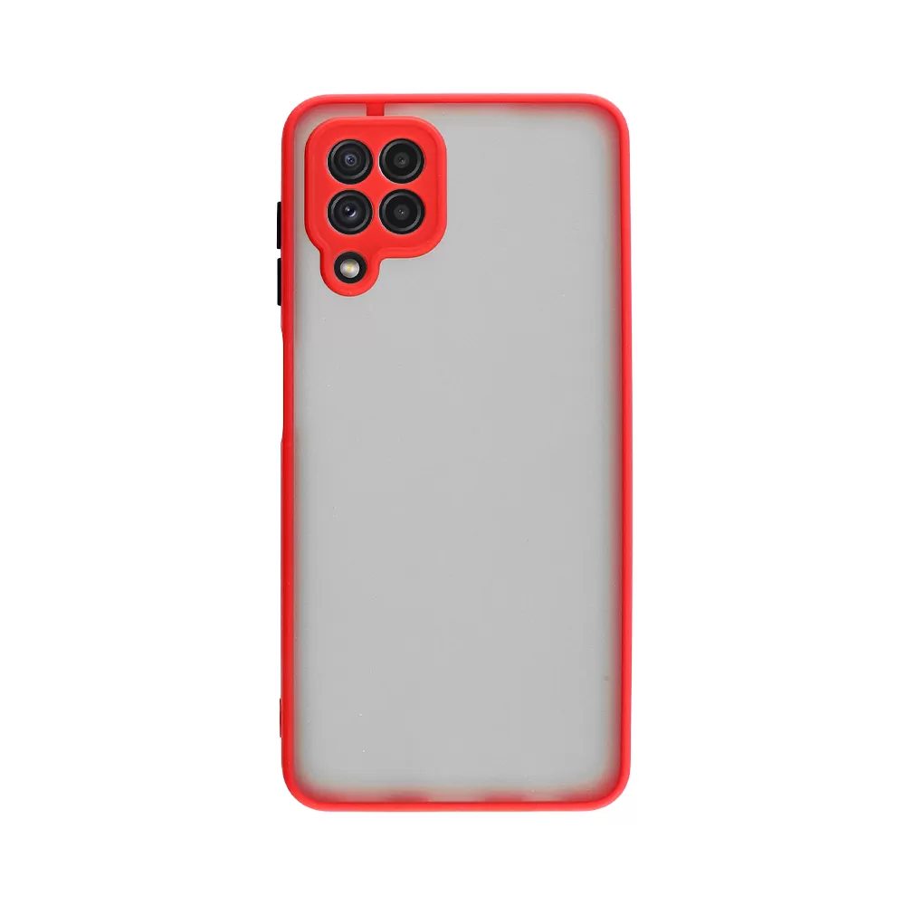 LIME HARDSHELL FUSION ΘΗΚΗ SAMSUNG A22 4G A225 6.4in  FULL CAMERA PROTECTION RED WITH BLACK KEYS - Image 7