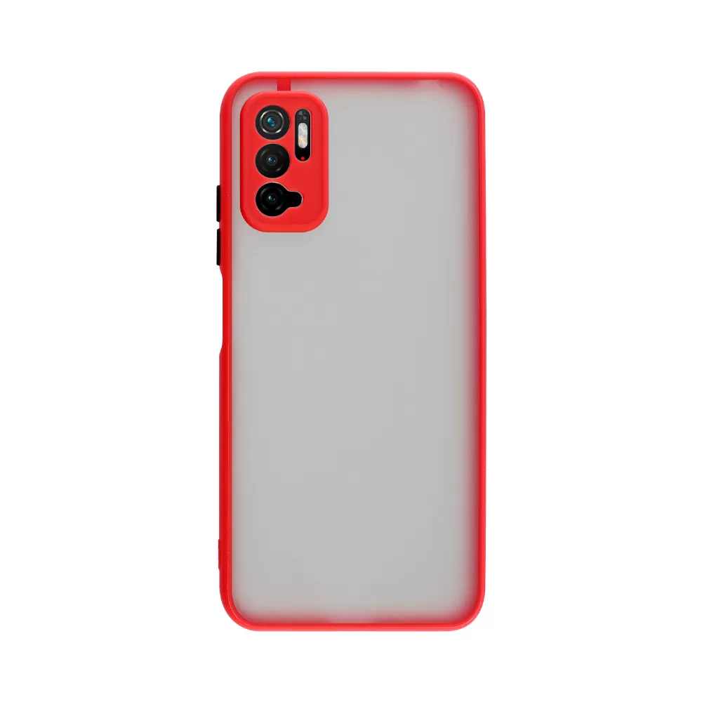 LIME HARDSHELL FUSION ΘΗΚΗ XIAOMI POCO M3 PRO 4G/POCO M3 PRO 5G 6.5in  FULL CAMERA PROTECTION RED WITH BLACK KEYS - Image 7
