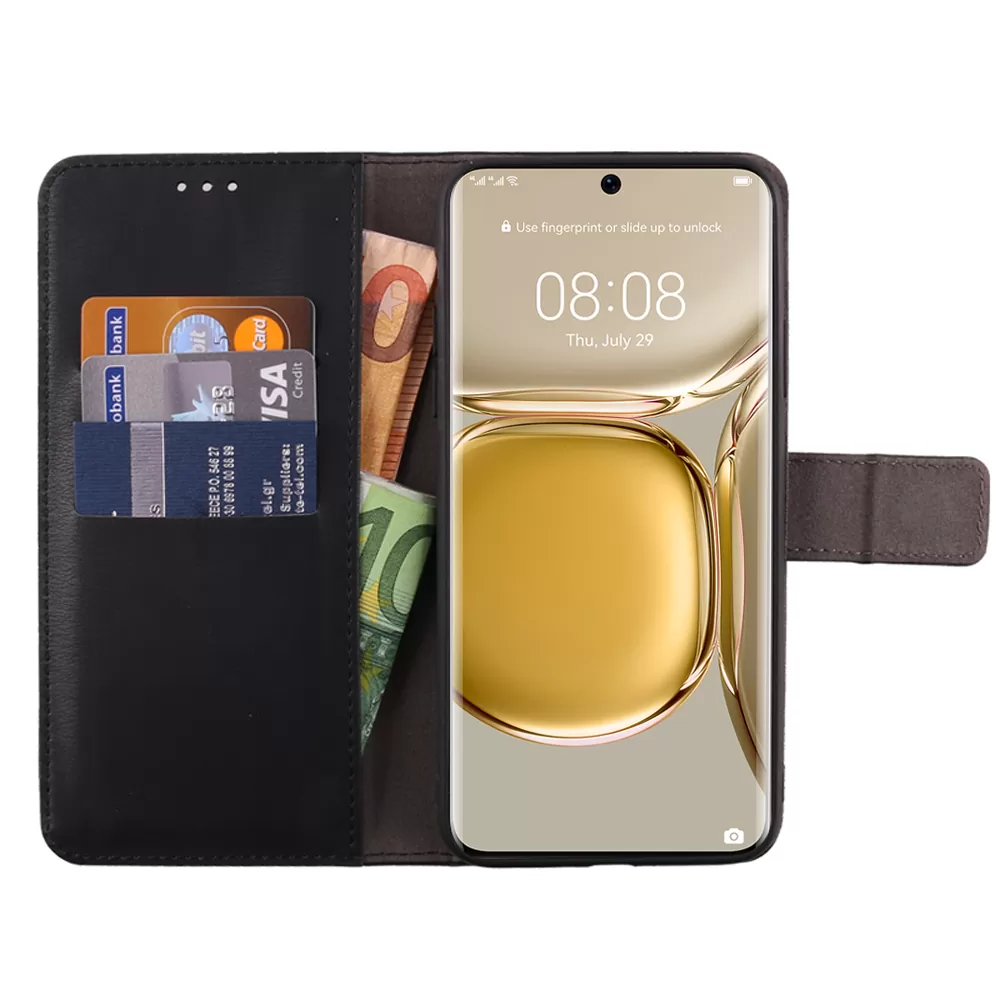 VOLTE-TEL ALLURE ΘΗΚΗ HUAWEI P50 PRO 6.6in  MAGNET BOOK STAND CLIP BLACK - Image 3