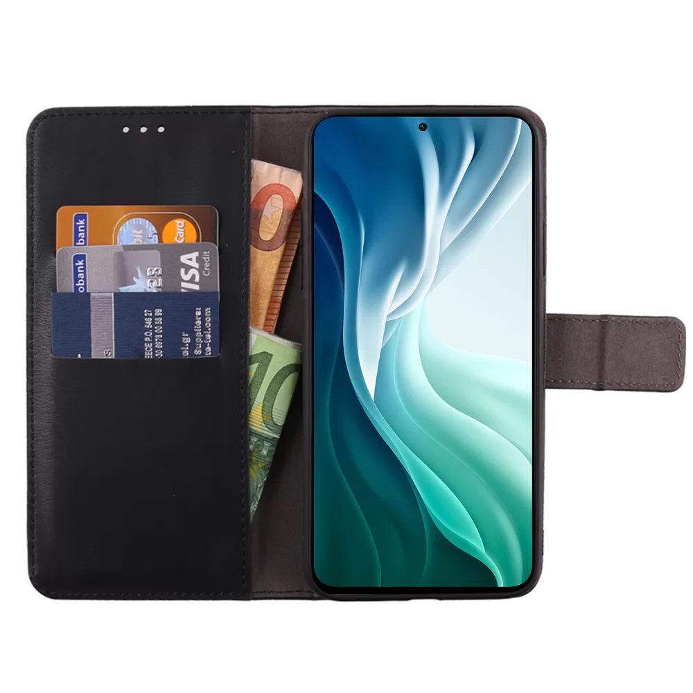 VOLTE-TEL ALLURE ΘΗΚΗ XIAOMI MI 11i 6.67in  MAGNET BOOK STAND CLIP BLACK - Image 5