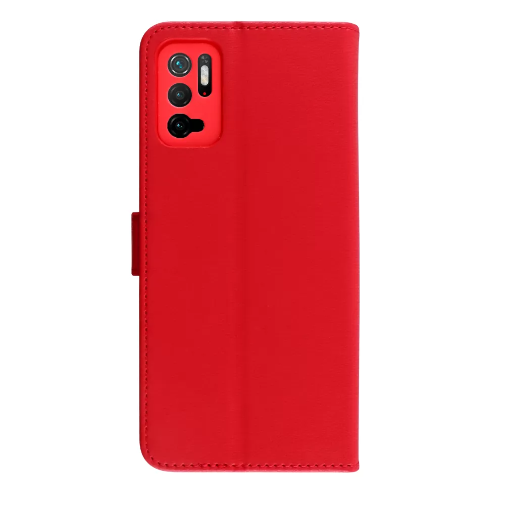 VOLTE-TEL ALLURE ΘΗΚΗ XIAOMI POCO M3 PRO 4G/POCO M3 PRO 5G 6.5in  MAGNET BOOK STAND CLIP RED - Image 7