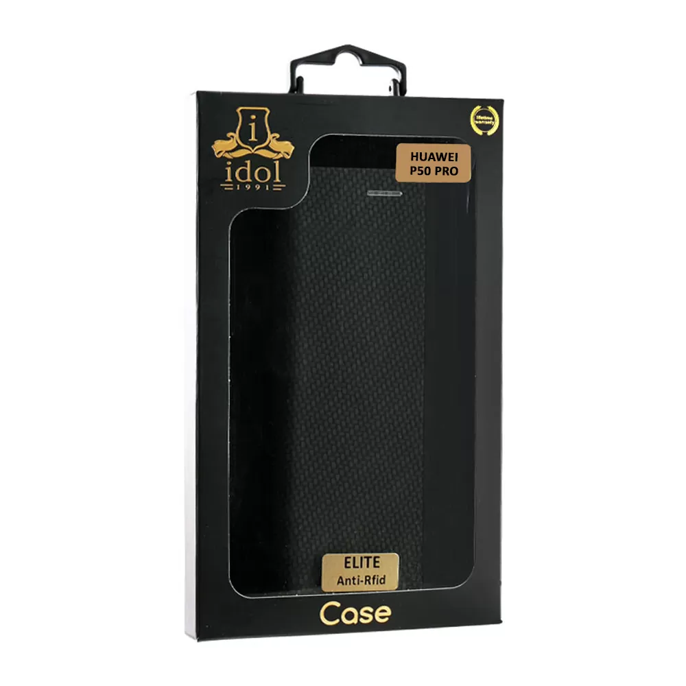 IDOL 1991 ELITE ΘΗΚΗ HUAWEI P50 PRO 6.6in  ANTI-RFID BOOK STAND BLACK - Image 2