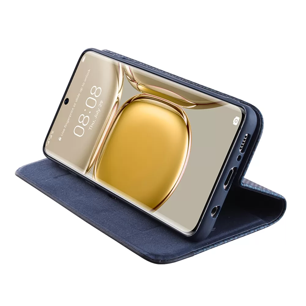 IDOL 1991 ELITE ΘΗΚΗ HUAWEI P50 PRO 6.6in  ANTI-RFID BOOK STAND BLUE - Image 4