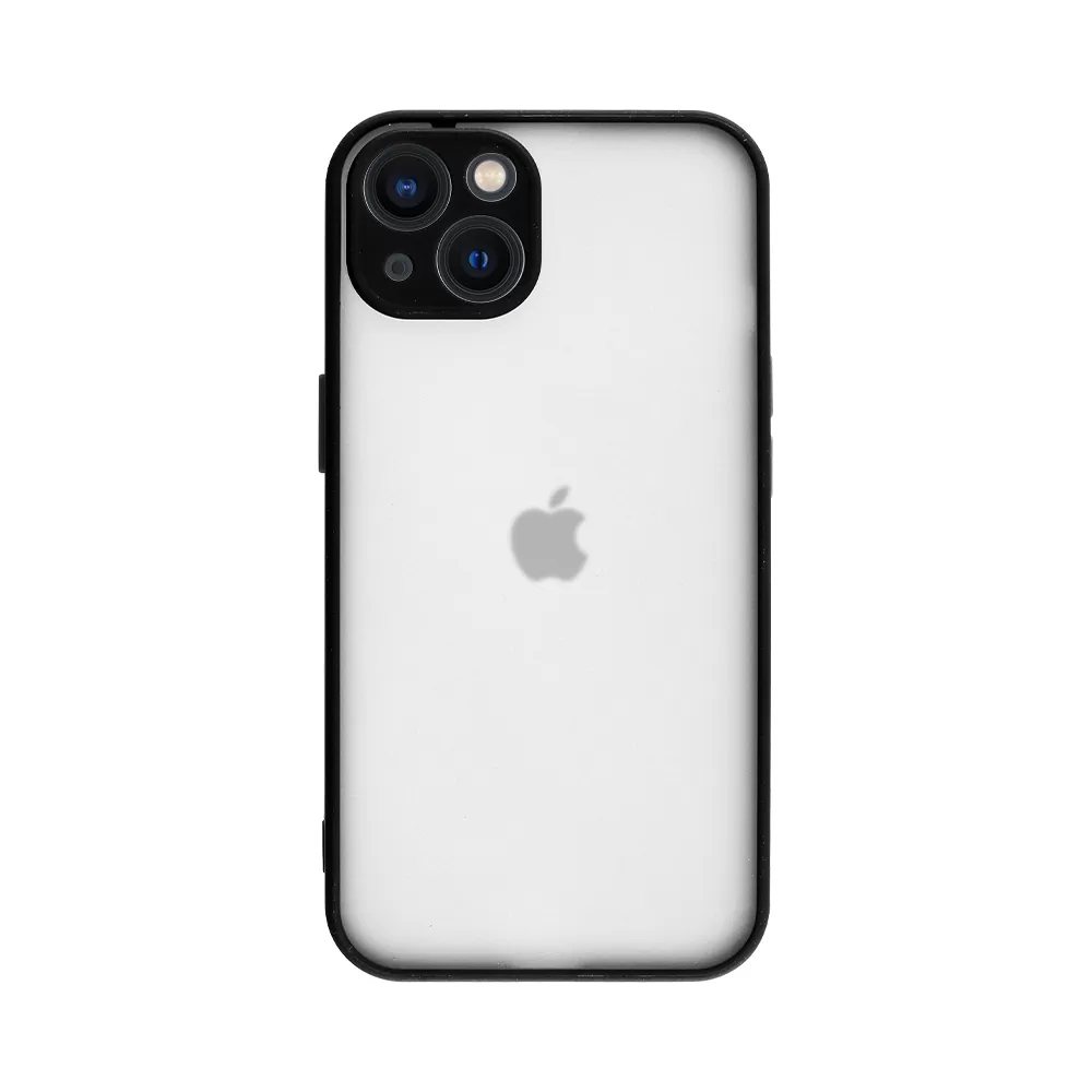 LIME HARDSHELL FUSION ΘΗΚΗ IPHONE 13 MINI 5.4in  FULL CAMERA PROTECTION BLACK WITH BLACK KEYS - Image 7