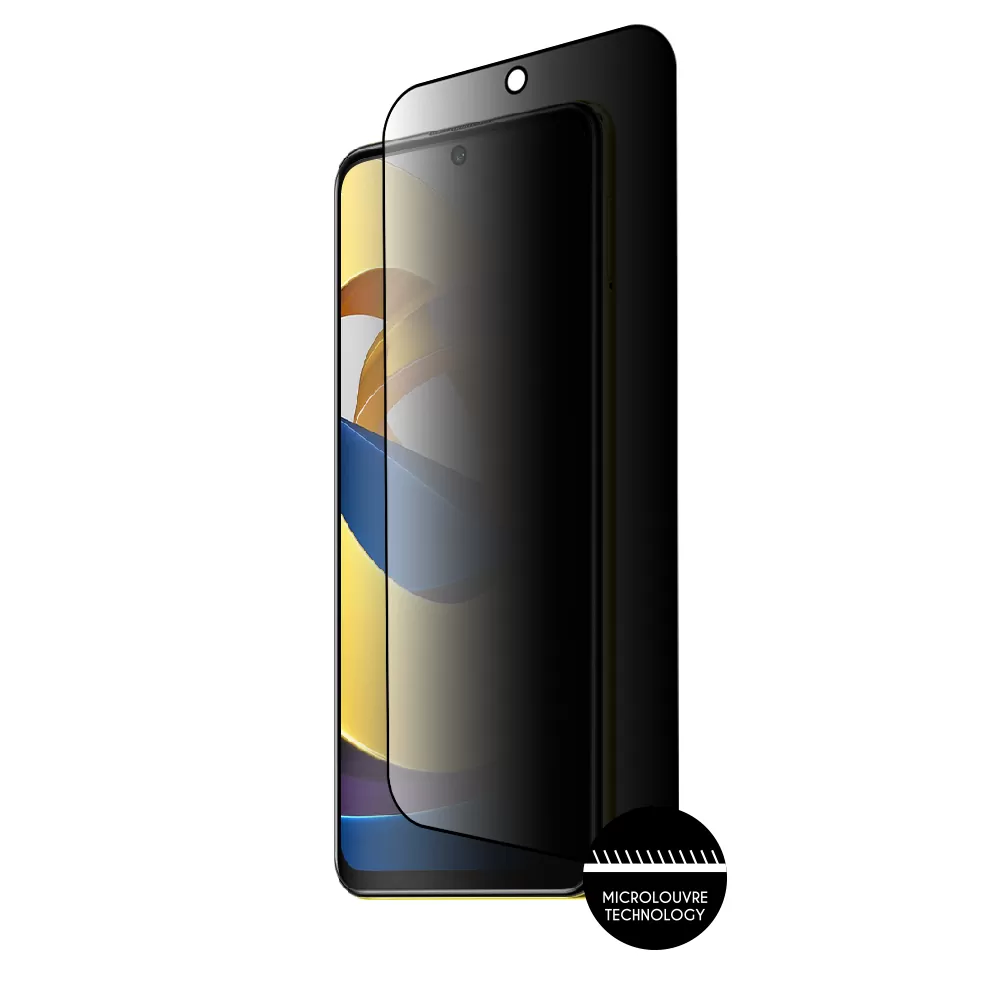 IDOL 1991 PRIVACY ANTISPY TEMPERED GLASS XIAOMI REDMI NOTE 11T 5G/POCO M4 PRO 5G 6.6in9H 0.25mm SEMI CURVED FULL GLUE BLACK - Image 6
