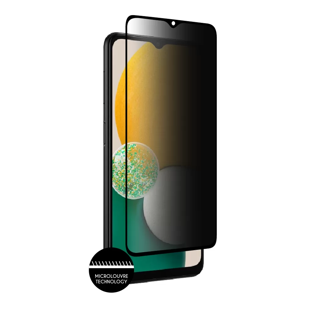 IDOL 1991 PREMIUM PRIVACY ANTISPY TEMPERED GLASS SAMSUNG A13 5G A136U 6.5in 9H 0.25mm SEMI CURVED FULL GLUE BLACK - Image 7