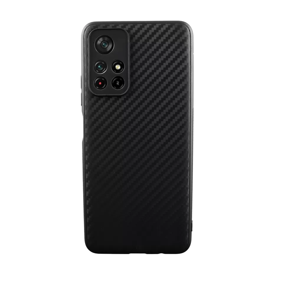 VOLTE-TEL CARBON ΘΗΚΗ XIAOMI POCO M4 PRO 5G/REDMI NOTE 11T 5G 6.6in  CAMERA PROTECTIVE BLACK - Image 5