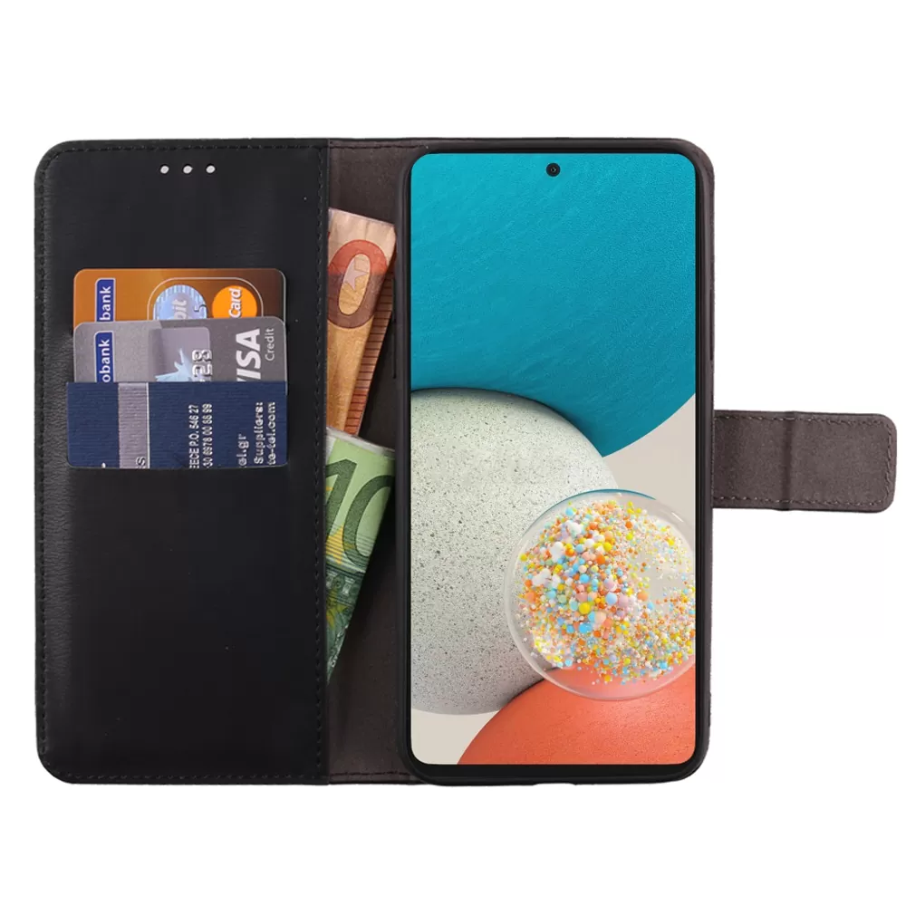 VOLTE-TEL ALLURE ΘΗΚΗ SAMSUNG A53 5G A536 6.5in  MAGNET BOOK STAND CLIP BLACK - Image 5