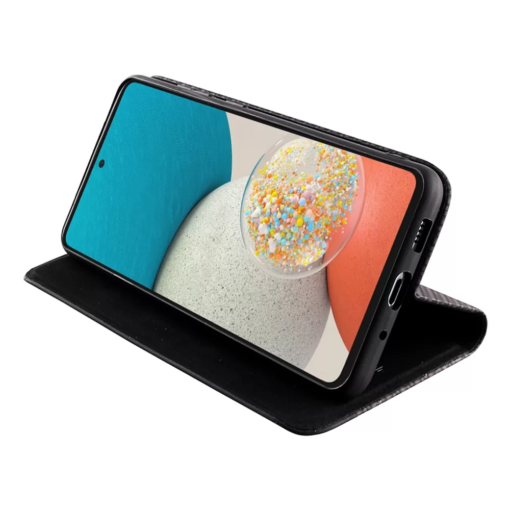 IDOL 1991 ELITE ΘΗΚΗ SAMSUNG A53 5G A536 6.5in  ANTI-RFID BOOK STAND BLACK - Image 4