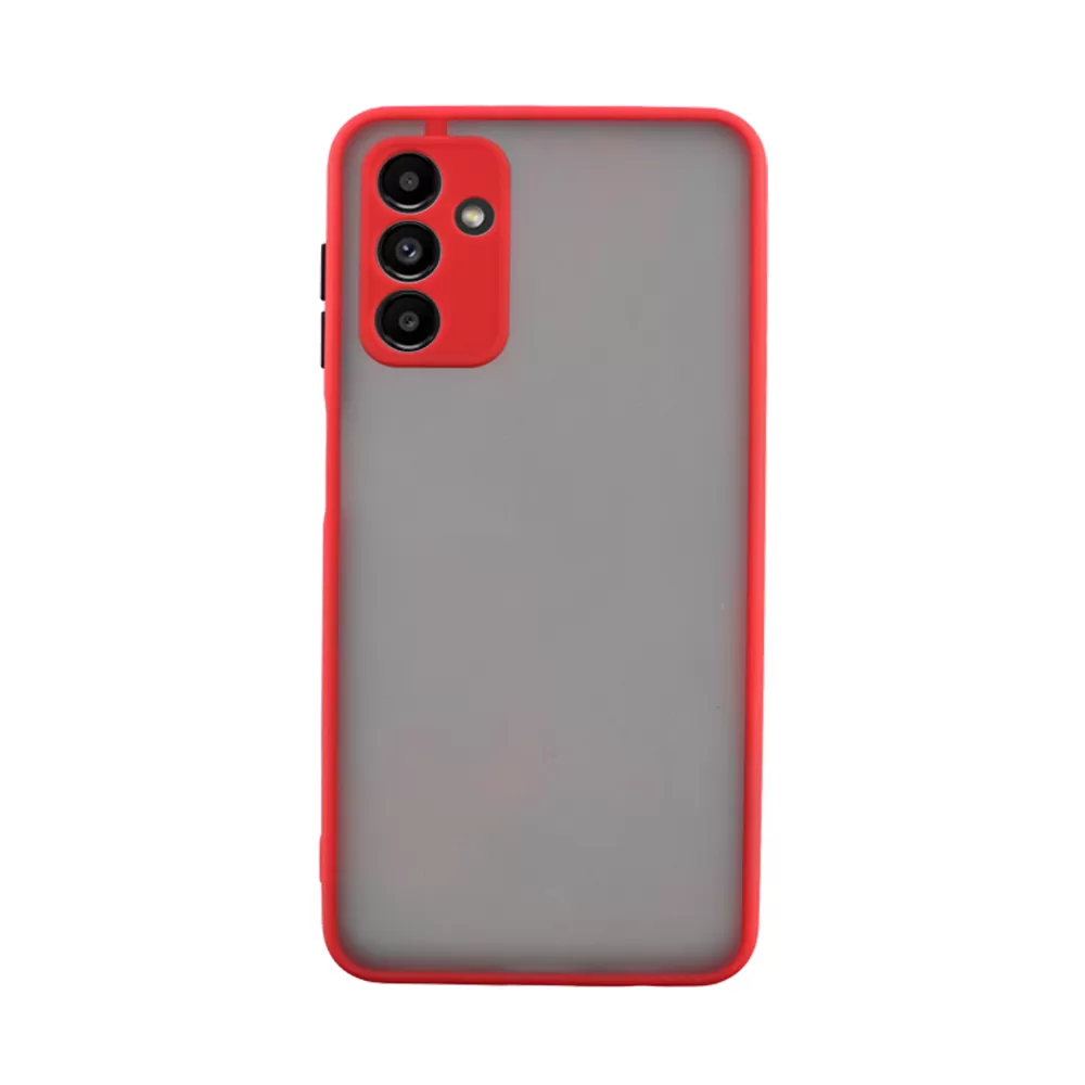 LIME HARDSHELL FUSION ΘΗΚΗ SAMSUNG A04s A047/A13 5G A136U 6.5in  FULL CAMERA PROTECTION RED WITH BLACK KEYS - Image 7
