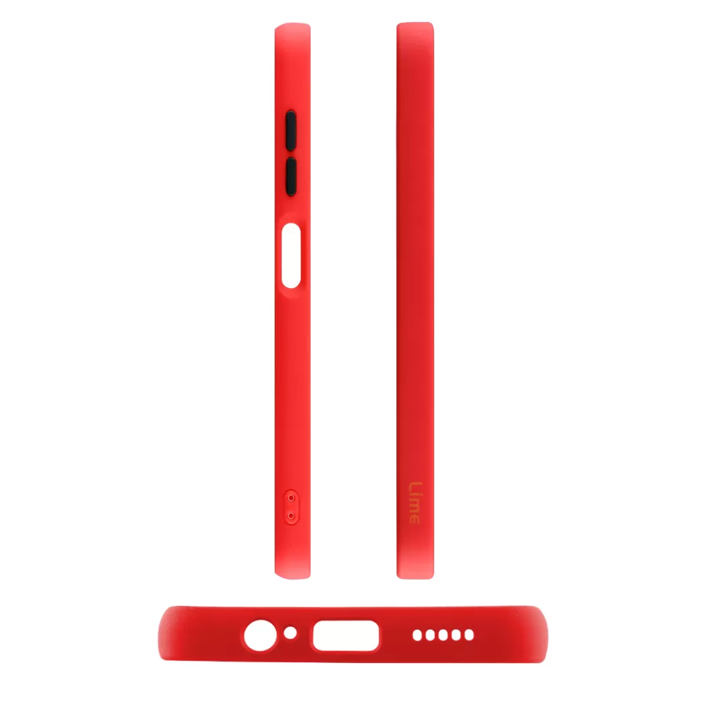 LIME HARDSHELL FUSION ΘΗΚΗ XIAOMI POCO M4 PRO 5G/REDMI NOTE 11T 5G 6.6in  FULL CAMERA PROTECTION RED WITH BLACK KEYS - Image 3
