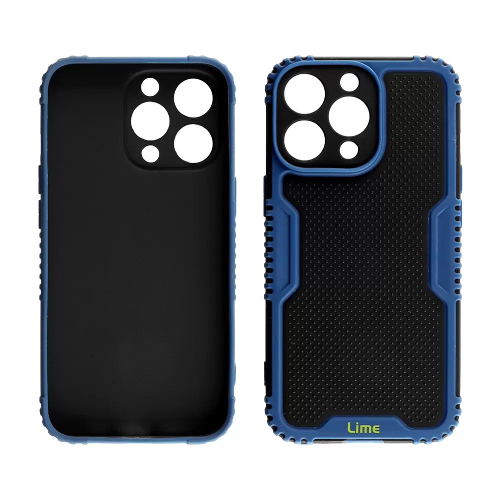 LIME ARMADILLO ΘΗΚΗ IPHONE 11 PRO 5.8in  FULL CAMERA PROTECTION BLUE - Image 5