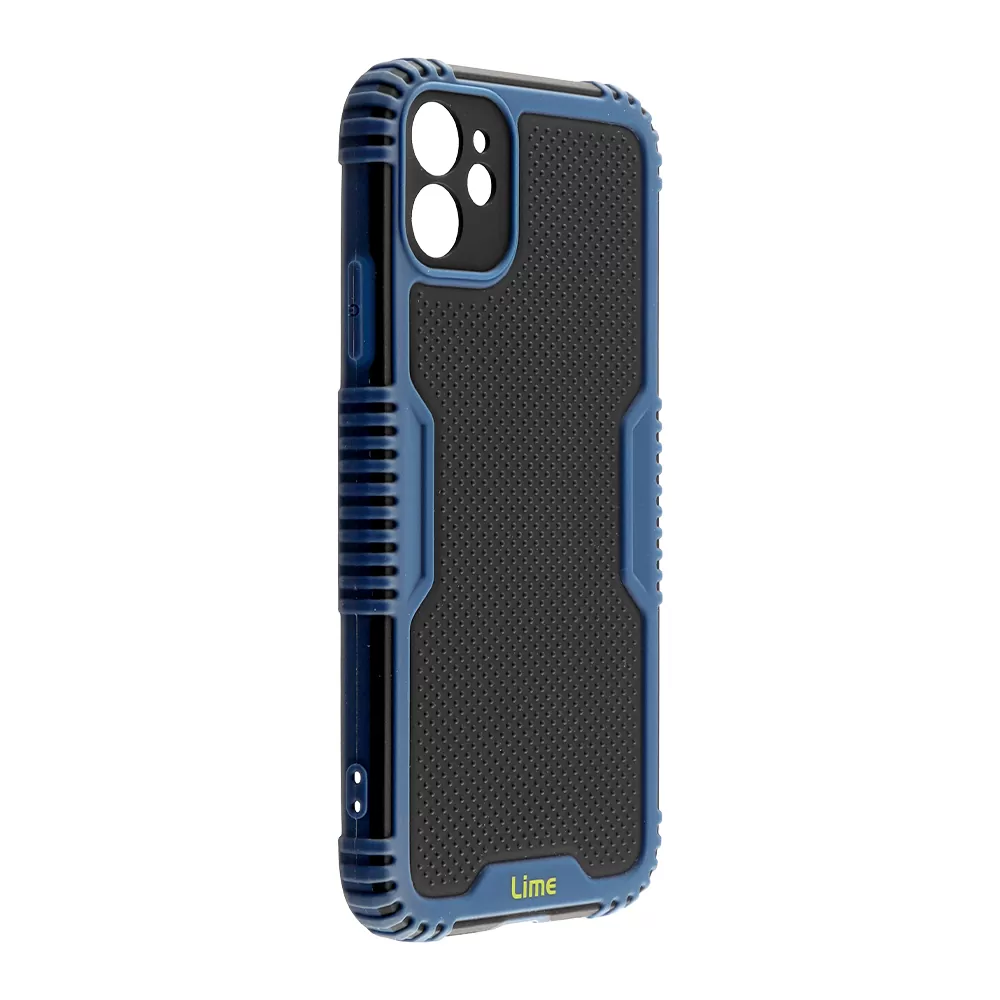 LIME ARMADILLO ΘΗΚΗ IPHONE 12 MINI 5.4in  FULL CAMERA PROTECTION BLUE - Image 6