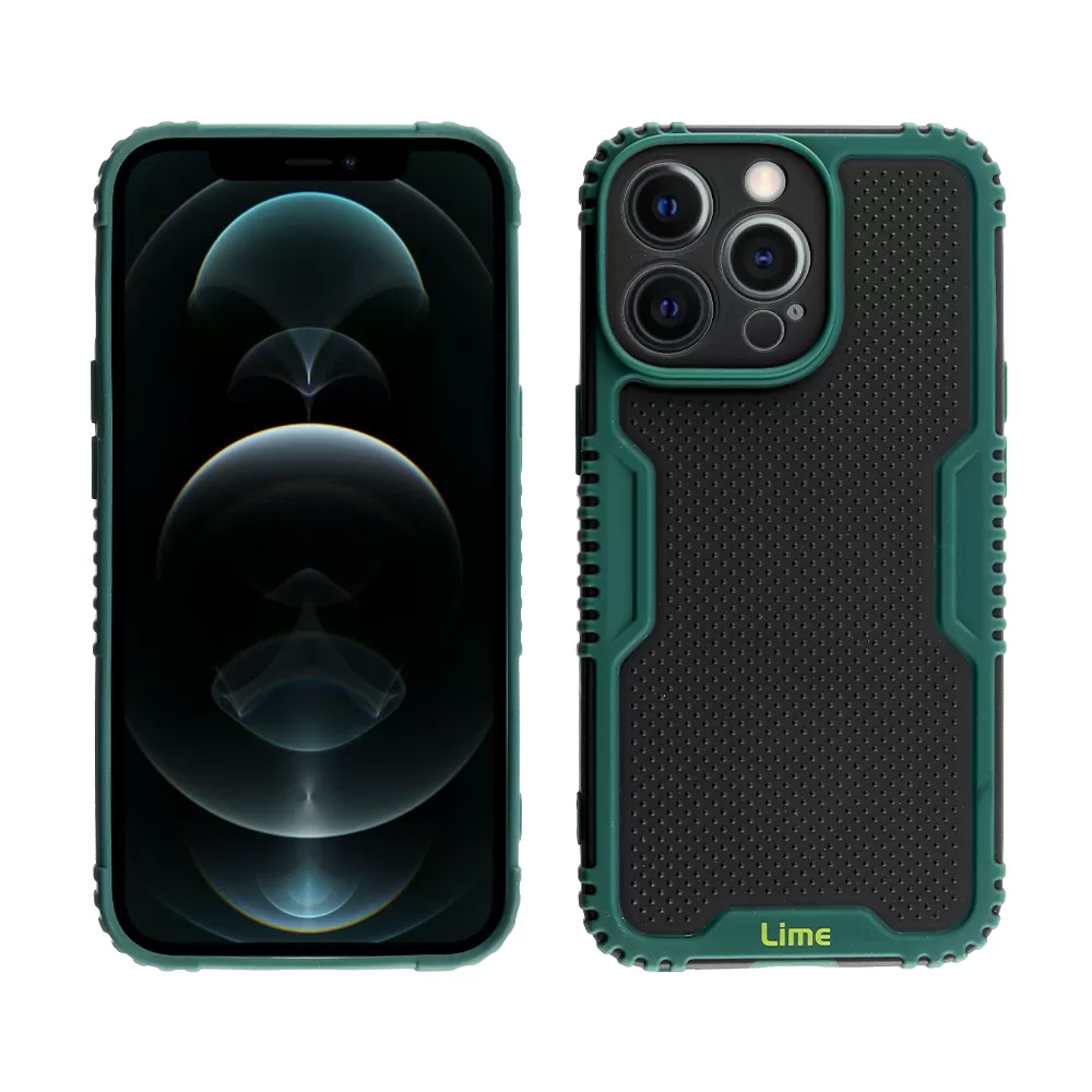 LIME ARMADILLO ΘΗΚΗ IPHONE 12 PRO/ IPHONE 12 6.1in  FULL CAMERA PROTECTION GREEN - Image 4