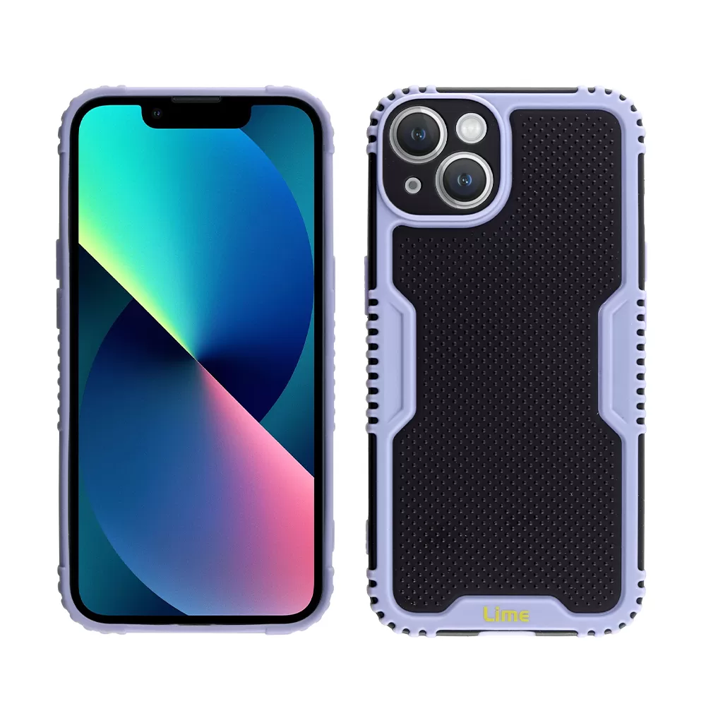 LIME ARMADILLO ΘΗΚΗ IPHONE 13 6.1in  FULL CAMERA PROTECTION AIR FORCE BLUE - Image 4